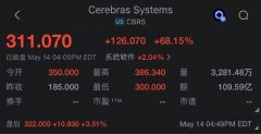 Cerebras's stock price soared on its initial public offering (IPO), reaching a whopping $5.55 billion